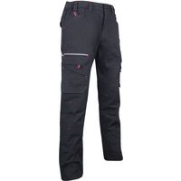 LMA - Arbeitshose Canvas - Basalt Schwarz - T44 - 1425-44 von LMA
