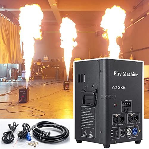 LMBXAIP Flammenprojektor/BüHneneffekt, Jet Flame Thrower/Flame Jet 1-3m, Dmx512 Steuerung/Mit Sicherem Kanal, FüR Outdoor Indoor Stage,Ordinary von LMBXAIP