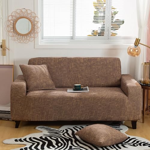 Bedruckter All-Inclusive-Sofa-Schonbezug, schützen Sie Ihre Möbel mit All-Inclusive-Kissen, elastischem Sofa-Schonbezug für vier Jahreszeiten, wunderschönes bedrucktes Design ( Color : CC , Size : 3- von LMDANNG