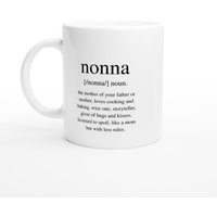 Nonna 11Oz Keramik Tasse von LMDCreativeDesignCo