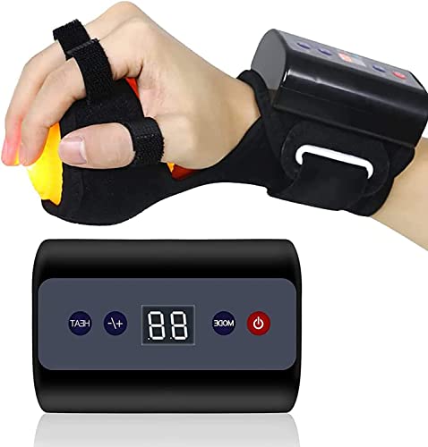 Elektrische Hand Massage Ball,Hot Compress Schlaganfall Hemiplegie Finger,Wiederaufladbare elektrische Finger Board Anti-Spastik Übung Ball Therapie Rehabilitation Spasmus Dystonie Hemiplegie Finger Elektrische Hand Massage Ball,Hot Compress Schlaganfall Hemiplegie Finger,Wiederaufladbare elektrische Finger Board Anti-Spastik Übung Ball Therapie Rehabilitation Spasmus Dystonie Hemiplegie Finger von LMEIL