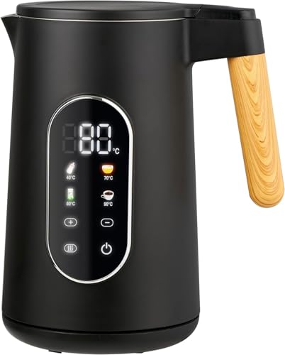 Digitaler Wasserkocher, 1,7L, 2200W, 40-100°C Temperatureinstellung, Individuell variierbare Temperaturstufen Digitaler Wasserkocher, 1,7L, 2200W, 40-100°C Temperatureinstellung, Individuell variierbare Temperaturstufen von LMG Germany