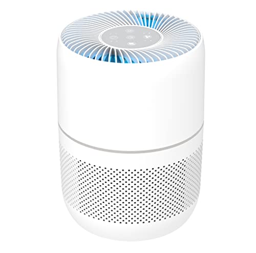 Luftreiniger, Air Purifier für Räume bis 14qm, Entfernt 99,997% der in der Luft befindlichen Allergene, Mit Luftqualitätsanzeigen, Rauchverzehrer, UV Licht gegen Viren und Bakterien, Wifi von LMG Germany