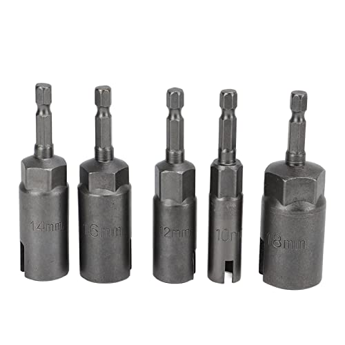5 Stcs 1/4 -Zoll -Hex -Schaft -Stromflügelmutter -Treiber geschlitzte Flügel Nussbohrhülle für elektrische Handbohrer 5 Stcs 1/4 -Zoll -Hex -Schaft -Stromflügelmutter -Treiber geschlitzte Flügel Nussbohrhülle für elektrische Handbohrer von LMHHMIN