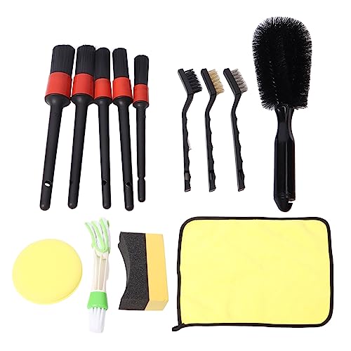 Auto Reinigungskit Detaillierte Radpinsel Set Schwamm Duster -Stoff zum Waschen des Motors Auto Reinigungskit Detaillierte Radpinsel Set Schwamm Duster -Stoff zum Waschen des Motors von LMHHMIN