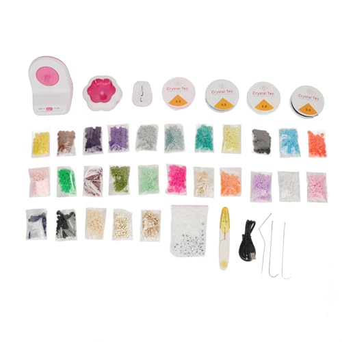 Elektrischer Ton -Perlenspinner Effizienter automatischer Perlenspinner Schmuck Kunsthandwerk Edelstahl Plastik 32 Zubehör Haushalt Elektrischer Ton -Perlenspinner Effizienter automatischer Perlenspinner Schmuck Kunsthandwerk Edelstahl Plastik 32 Zubehör Haushalt von LMHHMIN