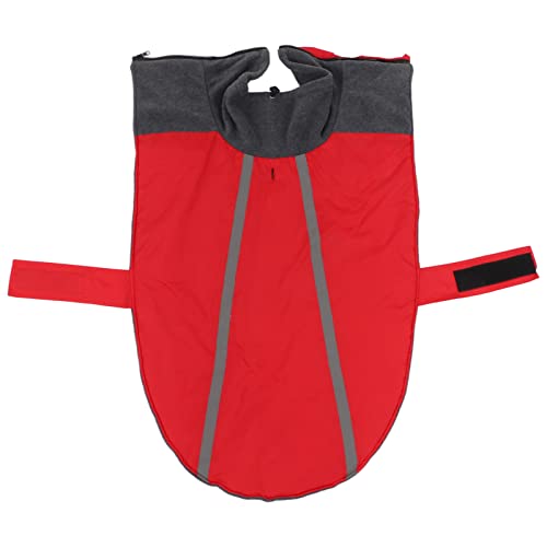 Haustierjacke Winddicht wasserdicht bequemer Winterhund Dicke Weste für im Freien mittelgroße und große Hunde (S) von LMHHMIN