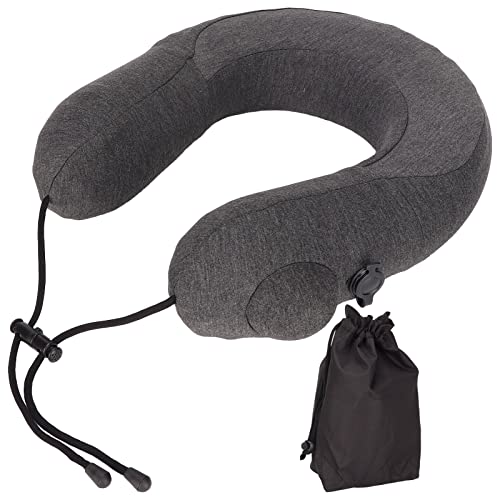 LMHHMIN Atmungsaktives, komfortables Nacken kissen, verstellbar, Hals freigabe, Schmerz, Reise-Nacken kissen für Flugzeug-Bus LMHHMIN Atmungsaktives, komfortables Nacken kissen, verstellbar, Hals freigabe, Schmerz, Reise-Nacken kissen für Flugzeug-Bus von LMHHMIN