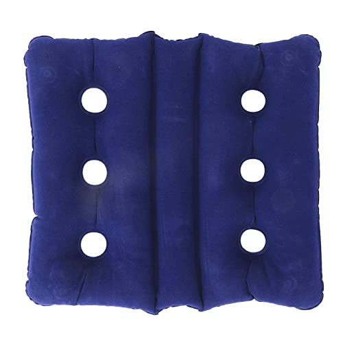 LMHHMIN Aufblasbares Rollstuhlkissen faltbarem atmungsaktivem Druck wundes Kissen mit Lüftungslöchern Bürostuhl Rollstuhlfahrer LMHHMIN Aufblasbares Rollstuhlkissen faltbarem atmungsaktivem Druck wundes Kissen mit Lüftungslöchern Bürostuhl Rollstuhlfahrer von LMHHMIN