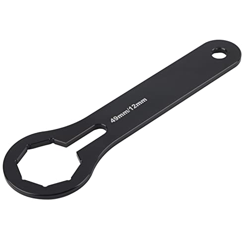 LMHHMIN Doppelkammer -Stoßdämpfer Einstellen Sie Spanner 49 -mm -Schraubenschlüsselwerkzeug (Schwarz) von LMHHMIN