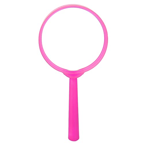 LMHHMIN Handheld -Vergrößerungsglas tragbarer Lese -Loupe für Schüler Kinder Ergonomisches Design (Rosa) von LMHHMIN