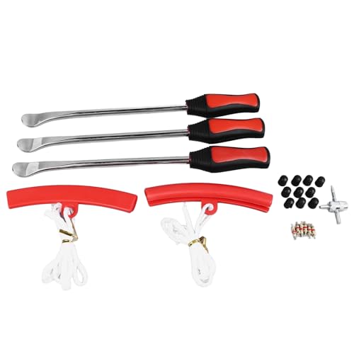 LMHHMIN Stahl effizienter Reifenhebel -Löffel -Werkzeug -Kit einfach zu greifen Hochfestes Motorradwechselwerkzeug für Mountainbike LMHHMIN Stahl effizienter Reifenhebel -Löffel -Werkzeug -Kit einfach zu greifen Hochfestes Motorradwechselwerkzeug für Mountainbike von LMHHMIN