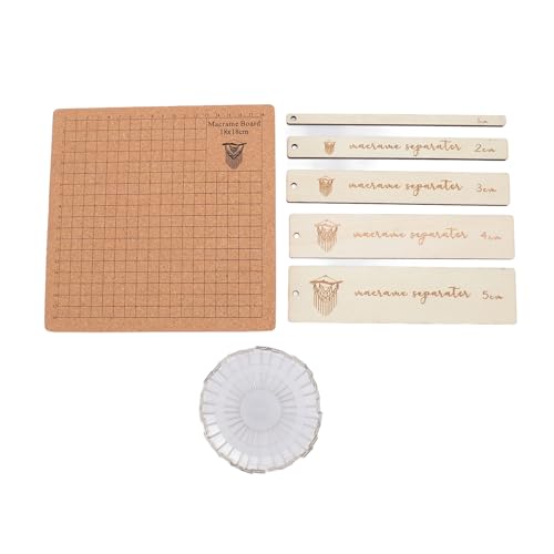 Macrame Board und Pins Langlebige Korkbrett mit T -Stiften und Herrschern für das Schmuckgeschenken für Schmuck, die DIY -Stricken machen Macrame Board und Pins Langlebige Korkbrett mit T -Stiften und Herrschern für das Schmuckgeschenken für Schmuck, die DIY -Stricken machen von LMHHMIN