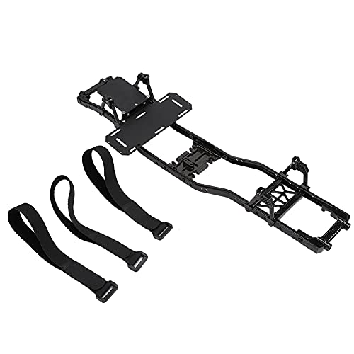 Metall -Aluminium -Legierung RC -Rahmen stabil langlebig Axial SCX10 D90 1/10 4WD RC Crawler Rot (Schwarz) von LMHHMIN