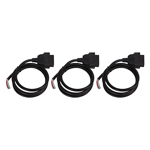 OBD2 16 PIN weiblicher Adapterkabel hohe Flexibilität Farbdraht 100 cm Verlängerungskabel von LMHHMIN