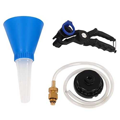 Ölfilterschlüssel wiederverwendbarer Trichter mit Abflussrohr Kit Ölwechsel Werkzeugsatz 2.0‑5.7l Motor Ölfilterschlüssel wiederverwendbarer Trichter mit Abflussrohr Kit Ölwechsel Werkzeugsatz 2.0‑5.7l Motor von LMHHMIN