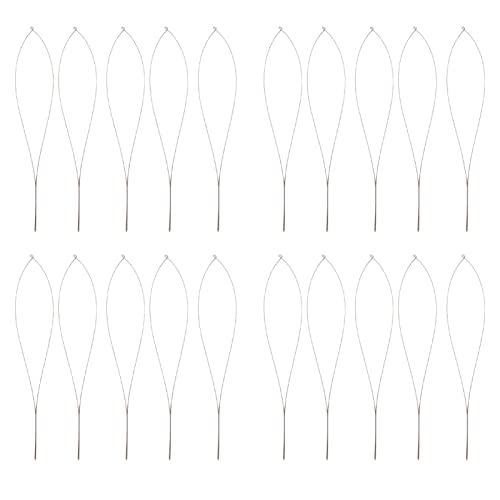 Perlen nadeln aus Edelstahl Flexibles Hand-Threading-Set mit großen Augen 20 Stück für Schmuck herstellung Perlen nadeln aus Edelstahl Flexibles Hand-Threading-Set mit großen Augen 20 Stück für Schmuck herstellung von LMHHMIN