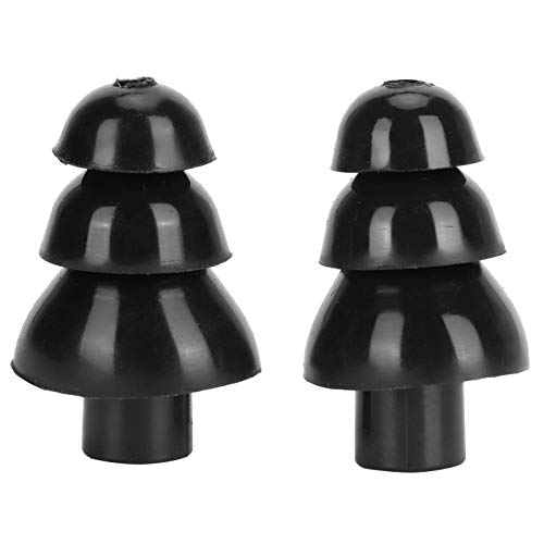 Schwarz Silikon wiederverwendbares wasserdichte Geräuschreduzierung Ohrstöpsel Schwimmfilter Schwarz Silikon wiederverwendbares wasserdichte Geräuschreduzierung Ohrstöpsel Schwimmfilter von LMHHMIN