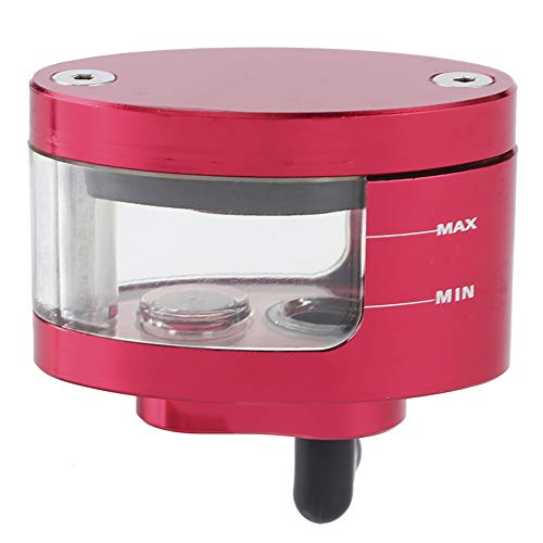 Universelle Motorradbremse Kupplung Ölbecher Stabiler Stausee Flasche (Rot) von LMHHMIN