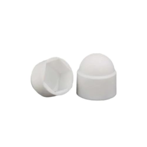 10/20 stücke Weiß Hex Caps Abdeckung Kunststoff Schutz Dome Hexagon Schraube Schrauben Mutter M4 M5 M6 M8 M10 M12(20PCS,M4) von LMLOZZ