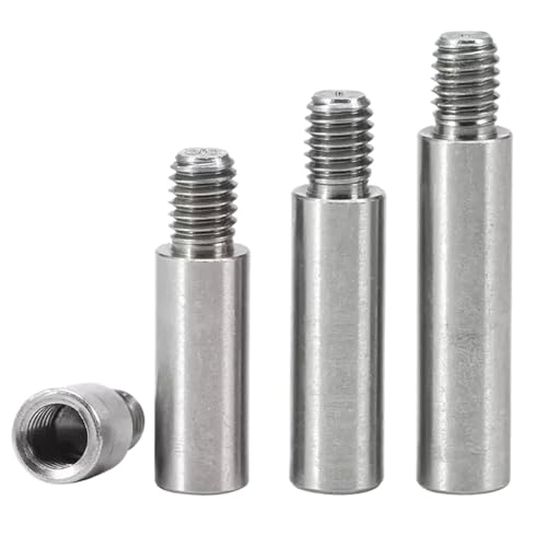 M2 M2.5 M3 M4 M5 M6 M8 M10 304 Edelstahl Sechskant-Abstandshalter männlich zu weiblich Säulenbolzen Board Computer Spacer(100mm,M3-6(5pcs)) von LMLOZZ