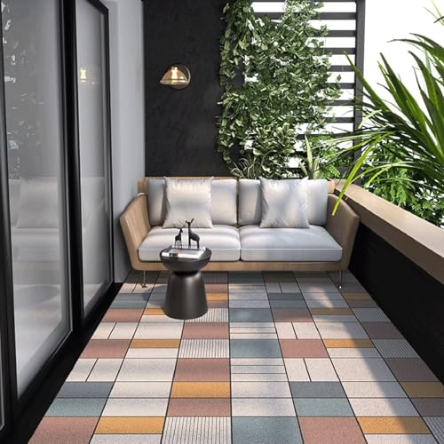 Teppich Wetterfest, UV-beständig Wendbar Faltbar Teppich Waschbar Für den Balkon Garten Teppich für Terrasse Picknick PVC Teppich Reversible Camping Patio Wasserdichter Außenbereich für Terrasse Teppich Wetterfest, UV-beständig Wendbar Faltbar Teppich Waschbar Für den Balkon Garten Teppich für Terrasse Picknick PVC Teppich Reversible Camping Patio Wasserdichter Außenbereich für Terrasse von LMLZRL