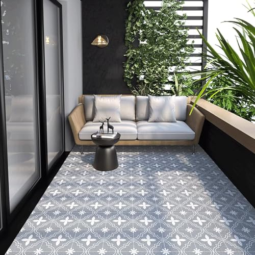 Teppich Wetterfest, UV-beständig Wendbar Faltbar Teppich Waschbar Für den Balkon Garten Teppich für Terrasse Picknick PVC Teppich Reversible Camping Patio Wasserdichter Außenbereich für Terrasse Teppich Wetterfest, UV-beständig Wendbar Faltbar Teppich Waschbar Für den Balkon Garten Teppich für Terrasse Picknick PVC Teppich Reversible Camping Patio Wasserdichter Außenbereich für Terrasse von LMLZRL