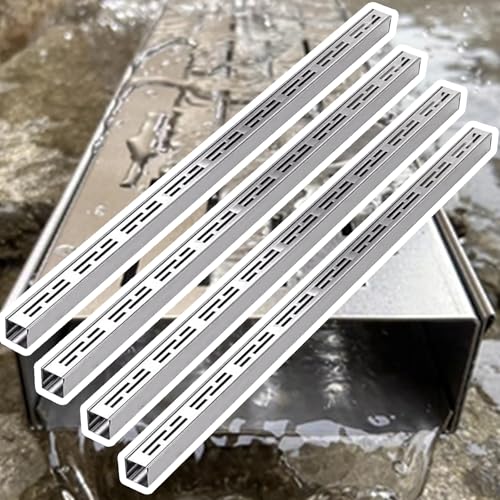 LMMIAOZ 2 4 8 10 12 20-teiliges Abflussset für Flache Rinnen im Außenbereich, 1 2 Zoll schmales Wasserabflusssystem für den Garten unter Deck, Böden, Schlitzrinnengrabengrubenlösung – von LMMIAOZ