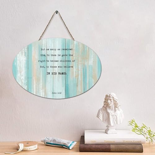 LMMIXEE Christliches Holzpalettenschild mit Bibelvers "But As Many As Received Him,to Them", 15,2 x 25,4 cm, christliche Schrift, Wanddekoration, Wandkunst für Zuhause, Küche, Badezimmer, Wohnzimmer LMMIXEE Christliches Holzpalettenschild mit Bibelvers "But As Many As Received Him,to Them", 15,2 x 25,4 cm, christliche Schrift, Wanddekoration, Wandkunst für Zuhause, Küche, Badezimmer, Wohnzimmer von LMMIXEE