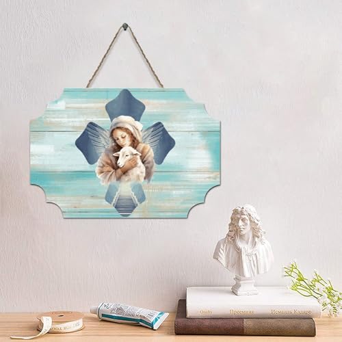 LMMIXEE Christliches Holzschild mit Aufschrift "Birth of Jesus", Bibelvers, christliches Holzschild, Bauernhaus-Dekor, Wandkunst, Wandaufhänger, Schild, Jesus-Zitat für Zuhause, Schlafzimmer, Küche LMMIXEE Christliches Holzschild mit Aufschrift "Birth of Jesus", Bibelvers, christliches Holzschild, Bauernhaus-Dekor, Wandkunst, Wandaufhänger, Schild, Jesus-Zitat für Zuhause, Schlafzimmer, Küche von LMMIXEE