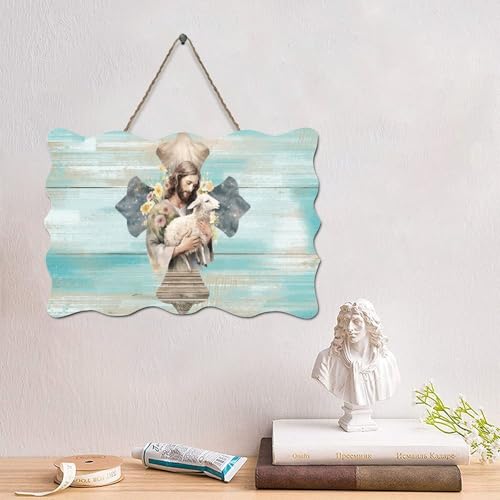 LMMIXEE Christliches Holzschild mit Aufschrift "Birth of Jesus", rustikaler Wandaufhänger, Bauernhaus, Wandkunst, religiöser Glaube, für Küche, Schlafzimmer, Wohnzimmer, Foyer, 15,2 x 25,4 cm LMMIXEE Christliches Holzschild mit Aufschrift "Birth of Jesus", rustikaler Wandaufhänger, Bauernhaus, Wandkunst, religiöser Glaube, für Küche, Schlafzimmer, Wohnzimmer, Foyer, 15,2 x 25,4 cm von LMMIXEE