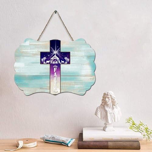 LMMIXEE Glaube Holzschilder, Jesus, Bibelvers, Holzschild, rustikaler Wandaufhänger, Bauernhaus, Wandkunst, religiös für Zuhause, Küche, Badezimmer, Wohnzimmer, 15,2 x 25,4 cm LMMIXEE Glaube Holzschilder, Jesus, Bibelvers, Holzschild, rustikaler Wandaufhänger, Bauernhaus, Wandkunst, religiös für Zuhause, Küche, Badezimmer, Wohnzimmer, 15,2 x 25,4 cm von LMMIXEE