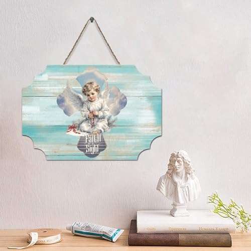 LMMIXEE Holzpalettenschild mit Jesus-Bibelvers im Vintage-Stil, für We Walk Faith, 10,2 x 15,2 cm, christliches Bauernhaus, Wandkunst, Familiendekoration, Aufhänger für Zuhause, Küche, Badezimmer LMMIXEE Holzpalettenschild mit Jesus-Bibelvers im Vintage-Stil, für We Walk Faith, 10,2 x 15,2 cm, christliches Bauernhaus, Wandkunst, Familiendekoration, Aufhänger für Zuhause, Küche, Badezimmer von LMMIXEE