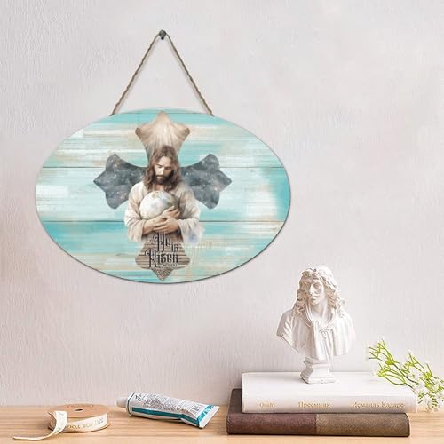 LMMIXEE Holzschild "He Is Risen", Jesus, Bibelvers, Holzschild, Bauernhaus, Wandkunst, rustikale Wanddekoration, christlich für Zuhause, Küche, Wohnzimmer, Café, Bar, 10,2 x 15,2 cm LMMIXEE Holzschild "He Is Risen", Jesus, Bibelvers, Holzschild, Bauernhaus, Wandkunst, rustikale Wanddekoration, christlich für Zuhause, Küche, Wohnzimmer, Café, Bar, 10,2 x 15,2 cm von LMMIXEE
