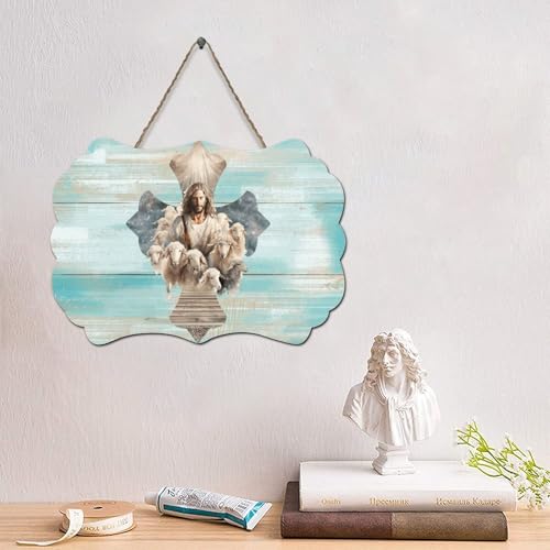 LMMIXEE Holzschild mit Aufschrift "Birth of Jesus", Bibelvers, Holzschild, Bauernhaus-Dekor, Wandkunst, Wandaufhänger, christliches Schild für Zuhause, Küche, Badezimmer, Wohnzimmer, 15,2 x 25,4 cm LMMIXEE Holzschild mit Aufschrift "Birth of Jesus", Bibelvers, Holzschild, Bauernhaus-Dekor, Wandkunst, Wandaufhänger, christliches Schild für Zuhause, Küche, Badezimmer, Wohnzimmer, 15,2 x 25,4 cm von LMMIXEE