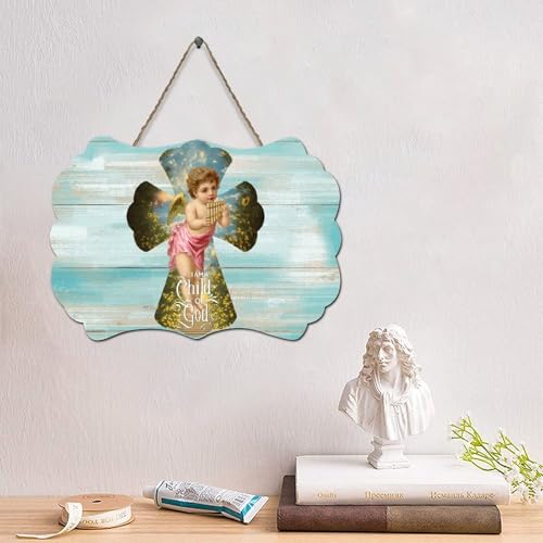 LMMIXEE Holzschild mit Aufschrift "I Am A Child of God", Jesus, Bibelvers, Holzschild, Bauernhaus-Dekor, Wandkunst, Wandaufhänger, Schild, religiöser Glaube, für Küche, Schlafzimmer, Wohnzimmer, Foyer LMMIXEE Holzschild mit Aufschrift "I Am A Child of God", Jesus, Bibelvers, Holzschild, Bauernhaus-Dekor, Wandkunst, Wandaufhänger, Schild, religiöser Glaube, für Küche, Schlafzimmer, Wohnzimmer, Foyer von LMMIXEE
