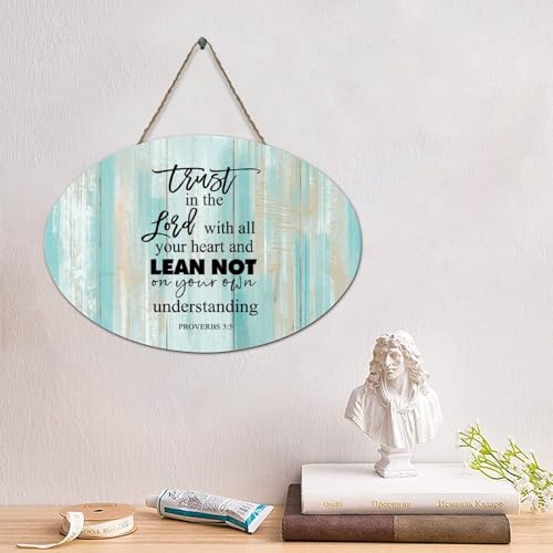 LMMIXEE Holzschild mit Aufschrift "Trust in The Lord with All Your Heart", lustige Schrift, christliche Wandkunst, rustikale Wanddekorationen für Wohnzimmer, Küche, Retro-Hängeschild, 10,2 x 15,2 cm LMMIXEE Holzschild mit Aufschrift "Trust in The Lord with All Your Heart", lustige Schrift, christliche Wandkunst, rustikale Wanddekorationen für Wohnzimmer, Küche, Retro-Hängeschild, 10,2 x 15,2 cm von LMMIXEE