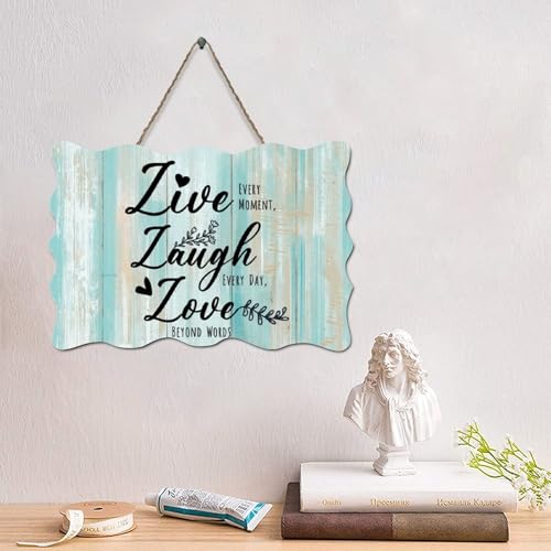 LMMIXEE Holzschild mit Bibelvers "Live Every Moment", rustikale Wanddekoration, religiös für Zuhause, Küche, Badezimmer, Wohnzimmer, 10,2 x 15,2 cm LMMIXEE Holzschild mit Bibelvers "Live Every Moment", rustikale Wanddekoration, religiös für Zuhause, Küche, Badezimmer, Wohnzimmer, 10,2 x 15,2 cm von LMMIXEE