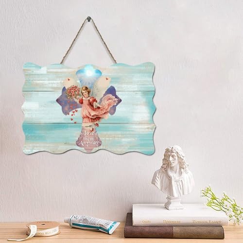 LMMIXEE Holzschild mit Bibelvers und Aufschrift "Love Them Anyway", rustikale Wanddekoration, religiöses Zitat für Schlafzimmer, Wohnzimmer, Einweihungsgeschenk, 15,2 x 25,4 cm LMMIXEE Holzschild mit Bibelvers und Aufschrift "Love Them Anyway", rustikale Wanddekoration, religiöses Zitat für Schlafzimmer, Wohnzimmer, Einweihungsgeschenk, 15,2 x 25,4 cm von LMMIXEE
