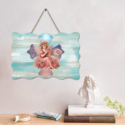LMMIXEE Holzschild mit Engelskreuz, Bibelvers, christliches Holzschild, rustikaler Wandaufhänger, Bauernhaus, Wandkunst, religiöser Glaube, für Zuhause, Küche, Badezimmer, Wohnzimmer, 10,2 x 15,2 cm LMMIXEE Holzschild mit Engelskreuz, Bibelvers, christliches Holzschild, rustikaler Wandaufhänger, Bauernhaus, Wandkunst, religiöser Glaube, für Zuhause, Küche, Badezimmer, Wohnzimmer, 10,2 x 15,2 cm von LMMIXEE