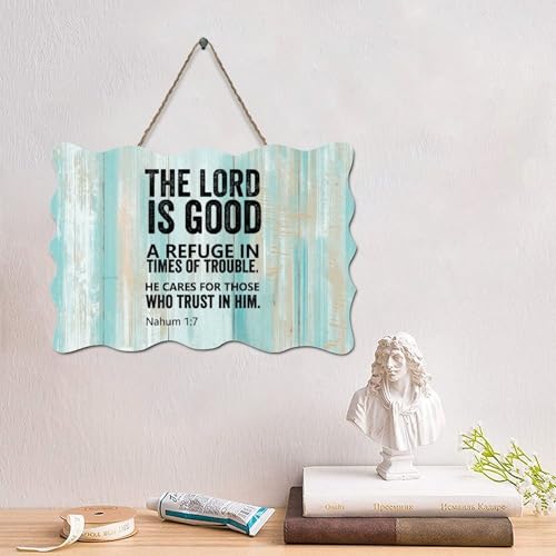 LMMIXEE Holzschilder, Bibelvers, christliches Holzschild, rustikale Familienwandkunst, religiös für Zuhause, Küche, Badezimmer, Wohnzimmer, 10,2 x 15,2 cm LMMIXEE Holzschilder, Bibelvers, christliches Holzschild, rustikale Familienwandkunst, religiös für Zuhause, Küche, Badezimmer, Wohnzimmer, 10,2 x 15,2 cm von LMMIXEE