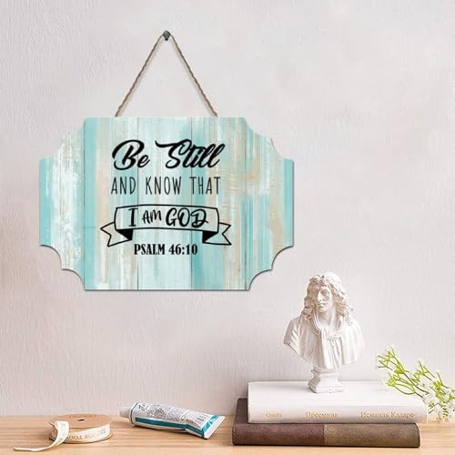 LMMIXEE Holzschilder mit Aufschrift "Be Still And Know That Bohemia", christlich, religiös, Wanddekorationen für Wohnzimmer, rustikale Wandkunst, Küche, Heimdekoration, Einweihungsgeschenk, 10,2 x LMMIXEE Holzschilder mit Aufschrift "Be Still And Know That Bohemia", christlich, religiös, Wanddekorationen für Wohnzimmer, rustikale Wandkunst, Küche, Heimdekoration, Einweihungsgeschenk, 10,2 x von LMMIXEE