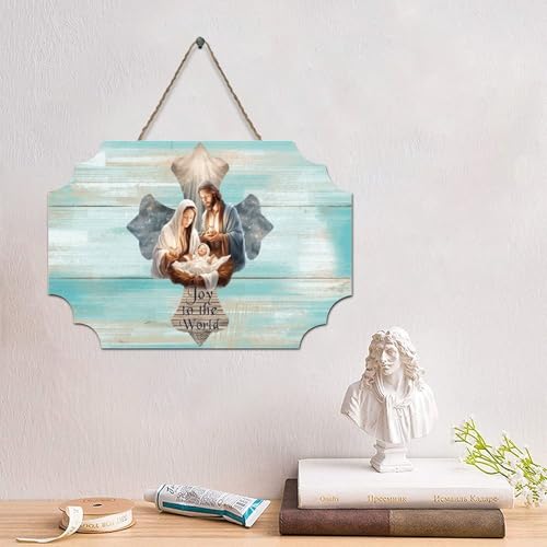 LMMIXEE Jesus Bibelvers Holzpalettenschild Freude an die Welt, Holzschilder, 15,2 x 25,4 cm, christliches Bauernhaus, Wandkunst, Wanddekoration, Wandaufhänger für Zuhause, Küche, Badezimmer LMMIXEE Jesus Bibelvers Holzpalettenschild Freude an die Welt, Holzschilder, 15,2 x 25,4 cm, christliches Bauernhaus, Wandkunst, Wanddekoration, Wandaufhänger für Zuhause, Küche, Badezimmer von LMMIXEE