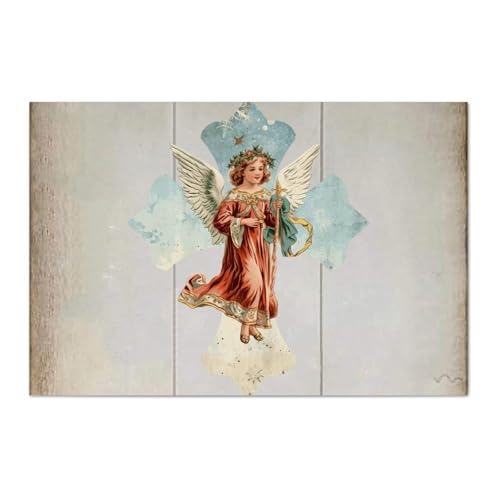 LMMIXEE Retro Vintage Bibelvers Christliches Holzpalettenschild Engel Kreuz Holzschilder 30,5 x 20,3 cm Kunst Familie Wanddekoration Bauernhaus Dekor Wandkunst Aufhänger für Zuhause Küche Badezimmer LMMIXEE Retro Vintage Bibelvers Christliches Holzpalettenschild Engel Kreuz Holzschilder 30,5 x 20,3 cm Kunst Familie Wanddekoration Bauernhaus Dekor Wandkunst Aufhänger für Zuhause Küche Badezimmer von LMMIXEE