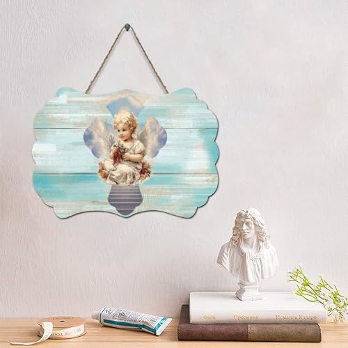 LMMIXEE Rustikale Jesus-Bibelvers Holzschilder Engelskreuz Wandkunst Retro-Schrift Holzschild Bauernhaus Wanddekoration für Zuhause, Männerhöhle, Tür, Veranda, Gartenparty, 15,2 x 25,4 cm LMMIXEE Rustikale Jesus-Bibelvers Holzschilder Engelskreuz Wandkunst Retro-Schrift Holzschild Bauernhaus Wanddekoration für Zuhause, Männerhöhle, Tür, Veranda, Gartenparty, 15,2 x 25,4 cm von LMMIXEE