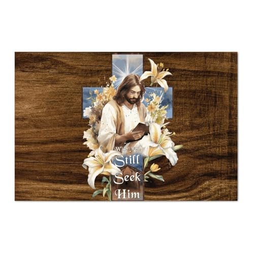 LMMIXEE Rustikale Jesus-Bibelvers-Holzschilder "Wise Men still seek him", Wandkunst, Retro-Schrift, Holzschild, Bauernhaus, Wanddekoration für Zuhause, Männerhöhle, Tor, Garten, Bars, Cafés, 30,5 x LMMIXEE Rustikale Jesus-Bibelvers-Holzschilder "Wise Men still seek him", Wandkunst, Retro-Schrift, Holzschild, Bauernhaus, Wanddekoration für Zuhause, Männerhöhle, Tor, Garten, Bars, Cafés, 30,5 x von LMMIXEE