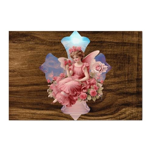 LMMIXEE Vintage Jesus Bibelvers Holzpalettenschild Engel Kreuz Holzschilder 30,5 x 20,3 cm christliches Bauernhaus Holzfamilie Wandkunst Dekor Wandaufhänger für Küche Schlafzimmer Wohnzimmer Foyer LMMIXEE Vintage Jesus Bibelvers Holzpalettenschild Engel Kreuz Holzschilder 30,5 x 20,3 cm christliches Bauernhaus Holzfamilie Wandkunst Dekor Wandaufhänger für Küche Schlafzimmer Wohnzimmer Foyer von LMMIXEE