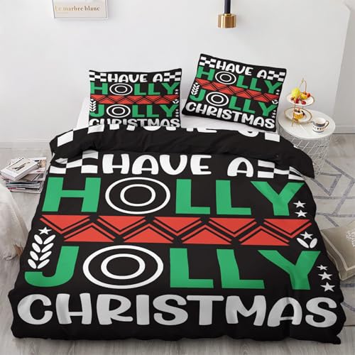 LMMSMGS Bettwäsche 140x200 70x90 Weihnachtsmotiv Bettwäsche-Sets– Weiches Mikrofaser-Set mit Bettbezug 140x200 + 1 Kissenbezüge mit Reißverschluss Eckbinder für Mädchen Jungen LMMSMGS Bettwäsche 140x200 70x90 Weihnachtsmotiv Bettwäsche-Sets– Weiches Mikrofaser-Set mit Bettbezug 140x200 + 1 Kissenbezüge mit Reißverschluss Eckbinder für Mädchen Jungen von LMMSMGS