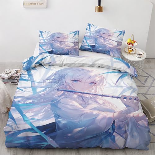 LMMSMGS Bettwäsche 155x220 Japanischer Stil Bettwäsche-Sets– Weiches Mikrofaser-Set mit Bettbezug 155x220 + 1 Kissenbezüge 80x80 mit Reißverschluss Eckbinder für Mädchen Jungen LMMSMGS Bettwäsche 155x220 Japanischer Stil Bettwäsche-Sets– Weiches Mikrofaser-Set mit Bettbezug 155x220 + 1 Kissenbezüge 80x80 mit Reißverschluss Eckbinder für Mädchen Jungen von LMMSMGS