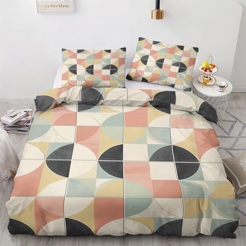 LMMSMGS Bettwäsche 200x200 Druck Bettwäsche-Sets– Weiches Mikrofaser-Set mit Bettbezug 200x200 + 2 Kissenbezüge 80x80 mit Reißverschluss Eckbinder für Mädchen Jungen LMMSMGS Bettwäsche 200x200 Druck Bettwäsche-Sets– Weiches Mikrofaser-Set mit Bettbezug 200x200 + 2 Kissenbezüge 80x80 mit Reißverschluss Eckbinder für Mädchen Jungen von LMMSMGS